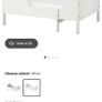 Extendable bed, white kids bed Image 4