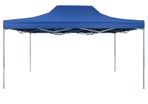 Foldable Tent Pop-Up 3x4.5 m Blue