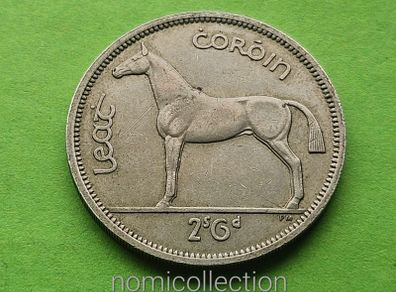 Ireland 1962 year Half Crown.