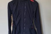 Superdry the windmac jacket Size medium ptp 18" black with belt in excellent condition
