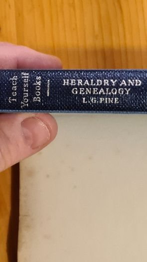 Heraldry And Genealogy By L. G. Pine. Hardback With Dustjacket In Good Condition