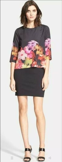 Ted Baker Floral Dress UK8