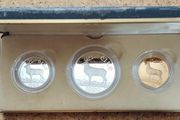 Ireland 50 ECU Gold (.917) with 10 ECU &amp; 5 ECU Silver (.925) Proof Coins 1990 - EEC Council Meeting in Dublin