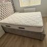 King Size Ottoman Bed and Respa Orthopaedic Mattress Image 5