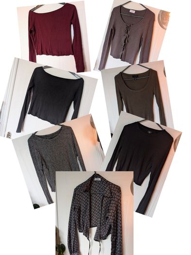 Long Sleeve Top Bundle -XS-S