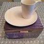 belleek living mug and tray set brand new Image 2