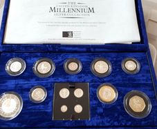 Millennium Silver coin collection