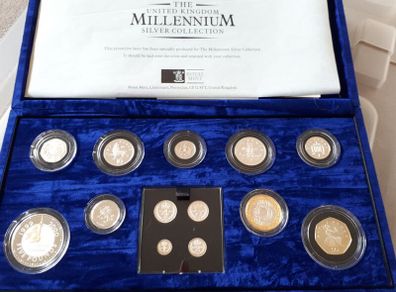Millennium Silver coin collection