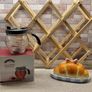 Brand New Kitchen Decor Bundle - Kilner Syrup, Croissant Butter Dish & Wine Rack Image 2