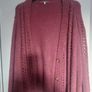 pink knitted cardigan size large from next Image 3