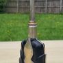 Art Deco Metal Perfume Bottle Image 3