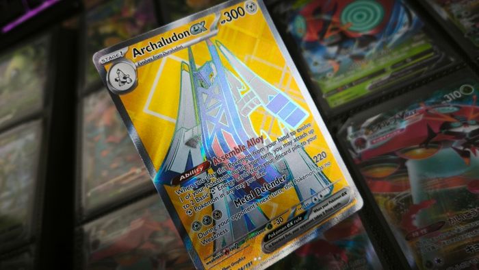 Archaludon EX ! Ultra Rare ! Full Art ! from Surging Sparks Set ! 2024 ! Pokemon Card !