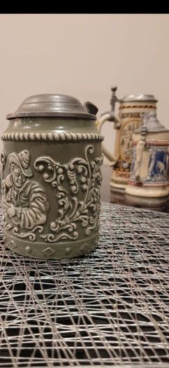 German beer steins