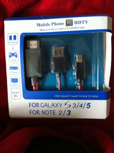 Samsung HDTV cable
