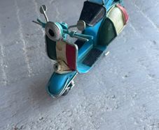 Vintage Metal Italian Vespa