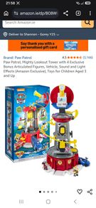 paw patrol might look out  tower