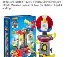 paw patrol might look out  tower