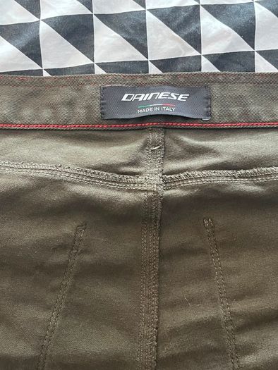 Dainese Kevlar jeans with knee pads like new