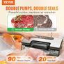 Vacuum Sealer Machine Food Preservation Storage Saver 90Kpa w/ Seal Bag Image 2