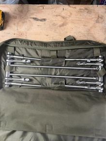 carp fishing 3 rod set up