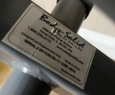 Quality body solid adjustable weight bench