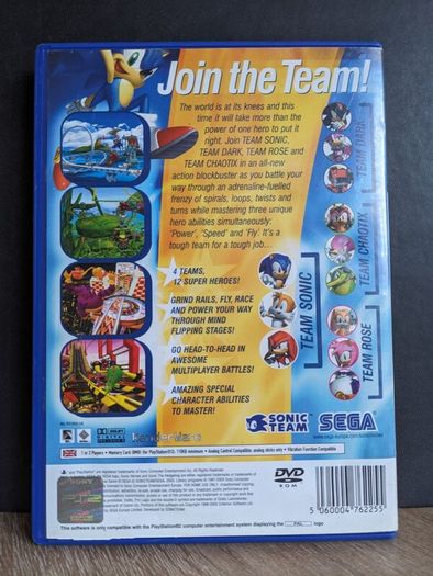 Sonic Heroes - PS2