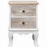 Bedside Cabinets 2 pcs 35x30x50 cm Paulownia Wood Image 4