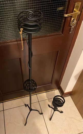 NEW Cast Iron Candle Holders by Heritage Ironworks