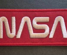NASA, cloth patch.