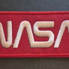 NASA, cloth patch.