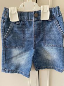 Denim shorts 18-24 months
