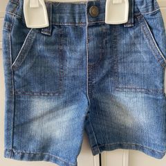 Denim shorts 18-24 months