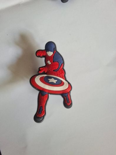 Marvel crocs charms