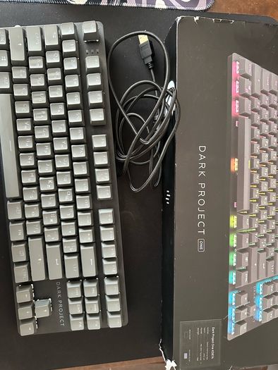 Dark Project One KD87A Mechanical Keyboard Gateron Red