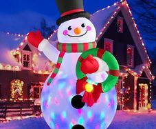 6 FT Snowman Inflatable