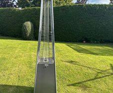 Patio gas heater