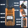 High Power Dual Band Walkie Talkie Type C Charger 16 KM Long Range UV13 Transceiver Ham Two Way Radio Image 9