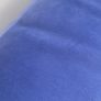 Pair of blue velvet cushions Image 2