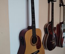 Valencia semi acoustic guitar