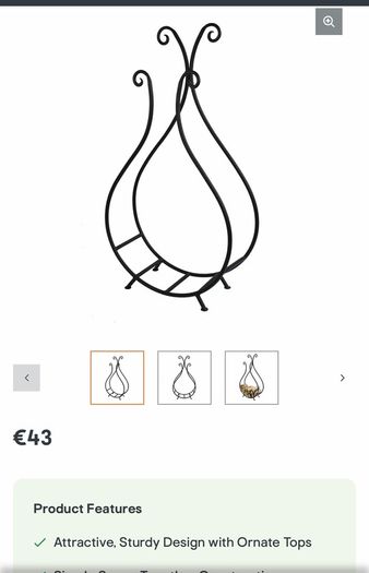 fire log holder