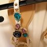 Women's White Jewelled Summer White Sandals NEW Toe Post SIZE 40 Image 3