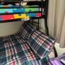 Strong metal bunk beds (mattresses not included) Image 3