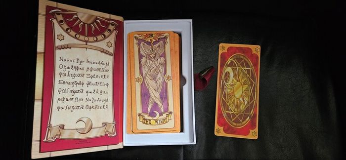 Cardcaptor Sakura Clow Cards Magnetic Closure Book Deck Set