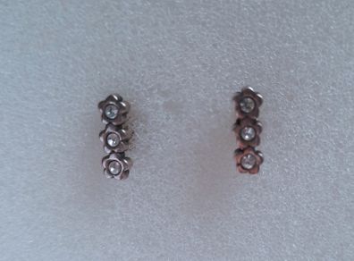 Sterling silver earrings/zirconia
