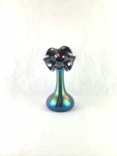 Rare Mid Century Joska Studio design glass vase