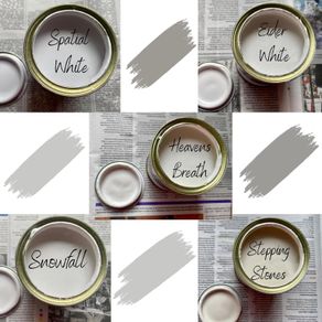Fleetwood Paints Interior Neutrals Sample Tins x 4