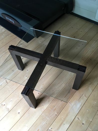 Square Glass Table