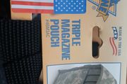 Airsoft  RAINE  tripple  3x mag pouches  holds 3x in 1