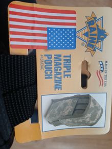 Airsoft  RAINE  tripple  3x mag pouches  holds 3x in 1