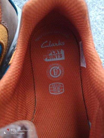 New.boy's Clarks shoes. UK12. 5G/EUR 31